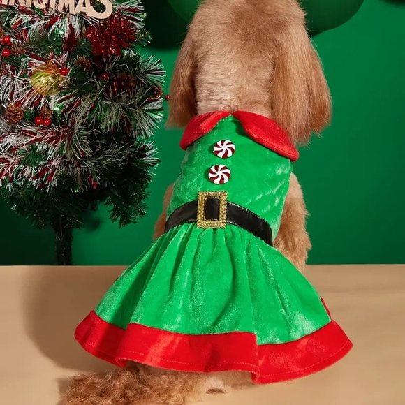 Dog Dog Christmas Elf Dress Poshmark